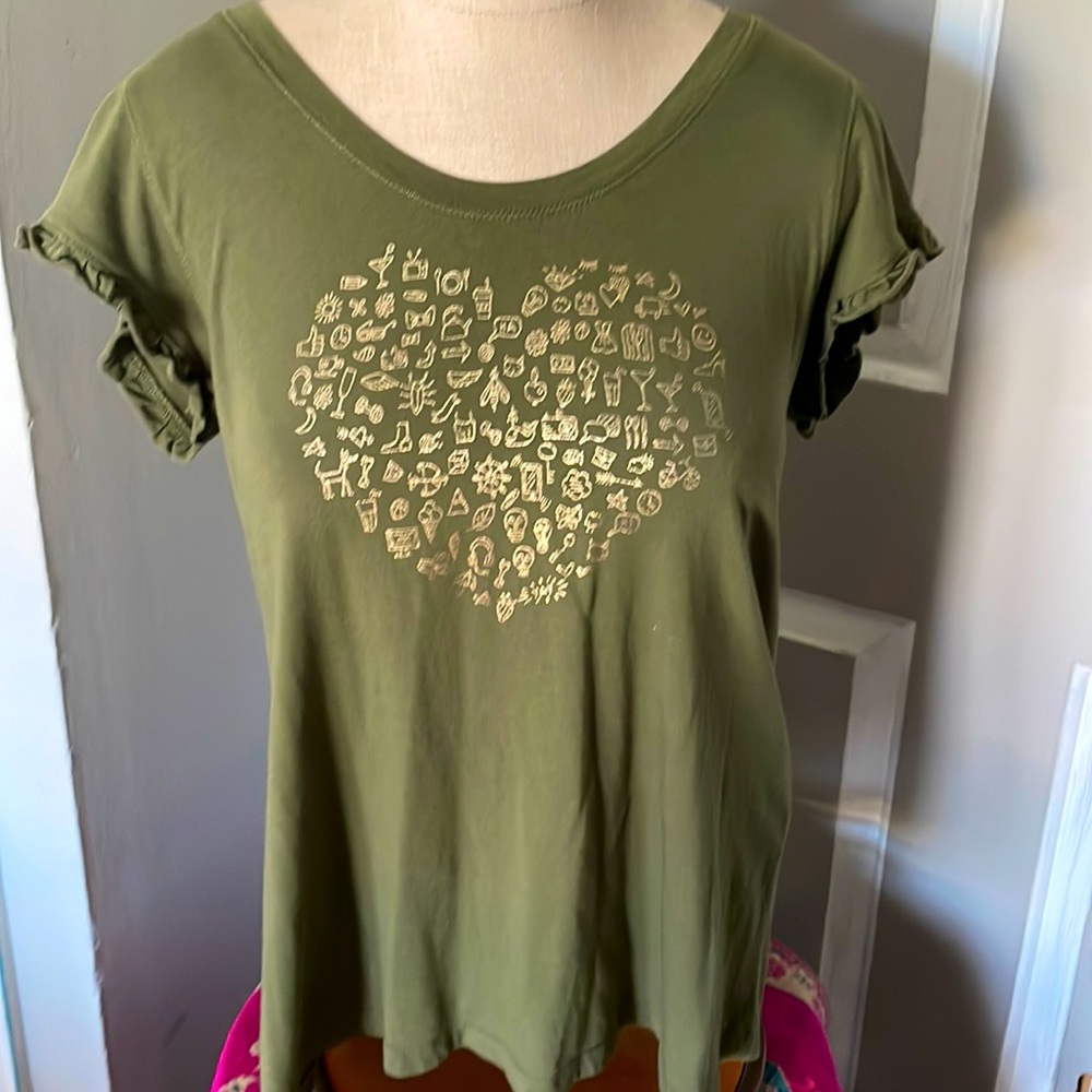 Olive tee